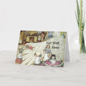 vriendschap  gauw beter/genees snel kaart (Voorkant)