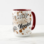 Vriendschap: geen navulling nodig - De moderne kof Mok (Voorkant rechts)