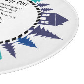 Vriendschap Gift Bord Snijplank (Hoek)