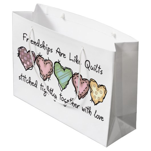 vriendschap groot cadeauzakje (Achterkant Gekanteld)