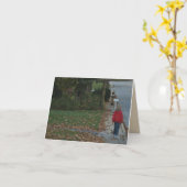 Vriendschap herinneren, notitiekaart (Gele Bloem)