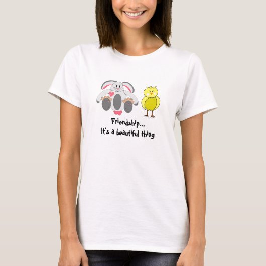 Vriendschap...Het is mooi T-shirt (Voorkant)
