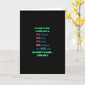 *** VRIENDSCHAP HUMOR *** OP EEN SPECIALE DAG VAN  KAART (Gele Bloem)