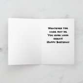 **VRIENDSCHAP HUMOR** VOOR "AL" DIE VERJAARDAGEN!! KAART (Binnen)