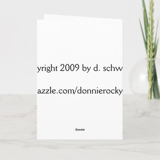 Vriendschap - Ik weet dat ik al een tijdje niet he Kaart (Achterkant)