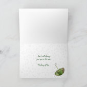 Vriendschap in de regen kaart (Binnen)