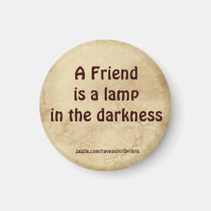 Vriendschap Inspirerend Motivatie magneet