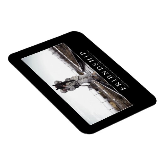 Vriendschap: Inspirerend prijsopgave Magneet (Rechterzijde)