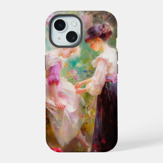 vriendschap iPhone 15 case (Achterkant)