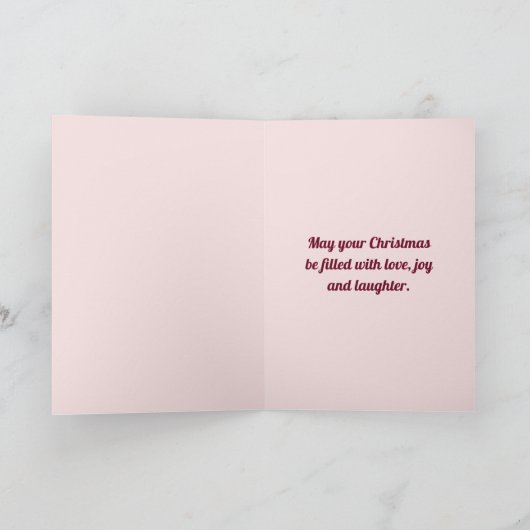 Vriendschap is de beste kerstman kaart (Binnen)