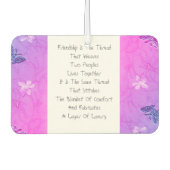 Vriendschap is de draad luchtverfrisser (Voorkant)