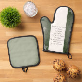 Vriendschap is de draad ovenwant & pannenlap set (Top down)