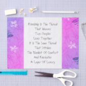 Vriendschap is de draad tissuepapier (Craft)