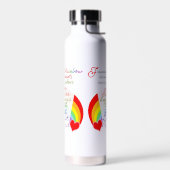 Vriendschap is de regenboog BFF Waterfles (Links)