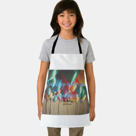 "Vriendschap is de ware magie die er is" Schort