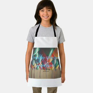 "Vriendschap is de ware magie die er is" Schort