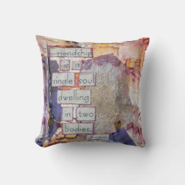 Vriendschap is een eenzijdige kunst kussen