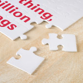 Vriendschap is een miljoen dingen die schattig zij legpuzzel (Zijkant)