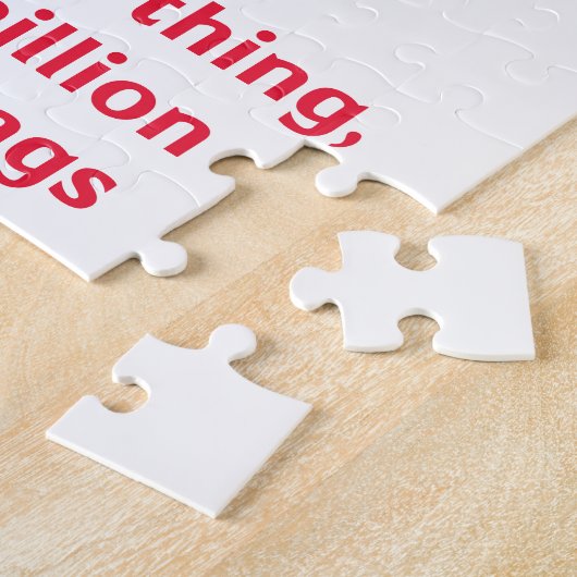 Vriendschap is een miljoen dingen die schattig zij legpuzzel (Zijkant)