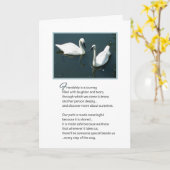 Vriendschap is een reis… kaart (Gele Bloem)