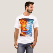 Vriendschap is elementair t-shirt (Voorkant volledig)