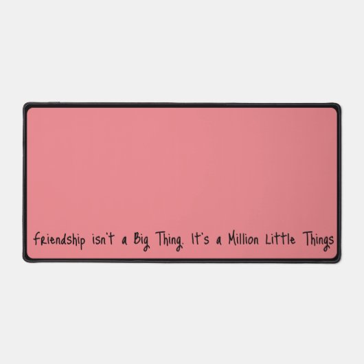 "Vriendschap is geen groot ding..." Sentimentaal Bureaumat (Voorkant)