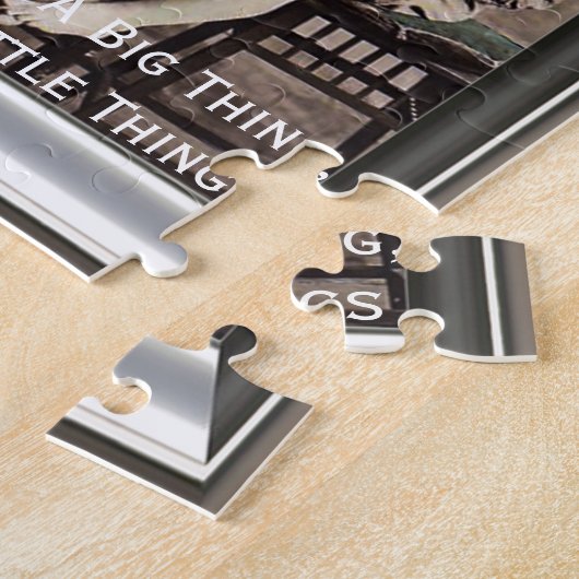 Vriendschap is geen grote zaak legpuzzel (Zijkant)