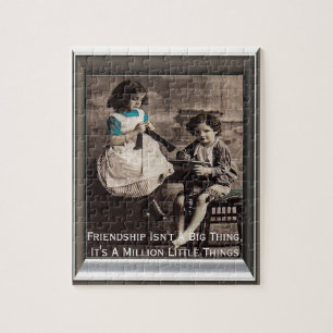 Vriendschap is geen grote zaak legpuzzel