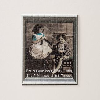 Vriendschap is geen grote zaak legpuzzel