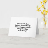 Vriendschap is het lef kaart (Gele Bloem)