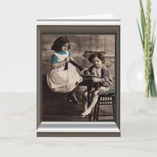 Vriendschap is niet zo belangrijk kaart (Voorkant)