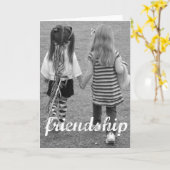 vriendschap kaart (Gele Bloem)