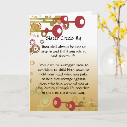 vriendschap kaart (Gele Bloem)