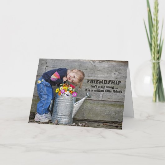 Vriendschap Kaart (Voorkant)