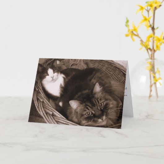 Vriendschap Kaart (Gele Bloem)