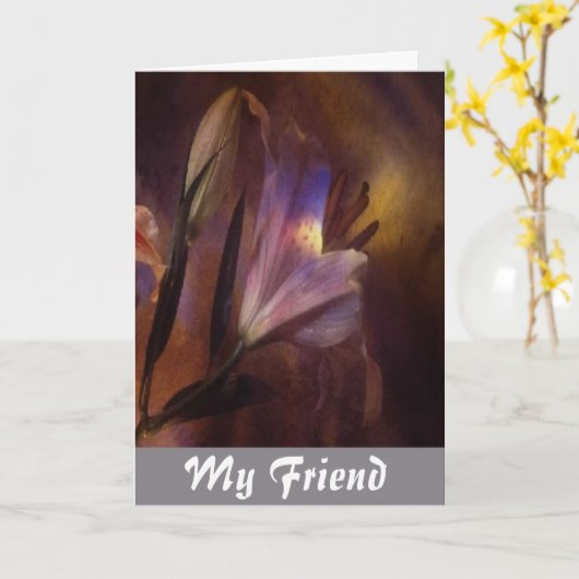 Vriendschap Kaarten (Gele Bloem)