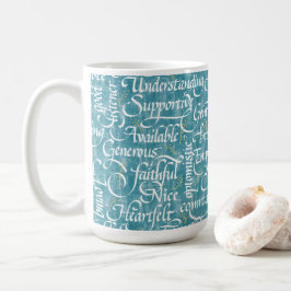 Vriendschap Kalligrafie Bestie Koffiemok