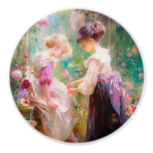 vriendschap keramische knop (Voorkant)