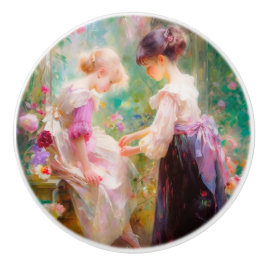 vriendschap keramische knop