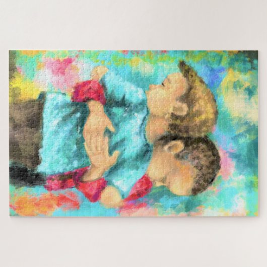 Vriendschap - Kinder beugeling - Vredesliefde - Sc Legpuzzel (Horizontaal)