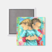 Vriendschap - Kinder beugeling - Vredesliefde - Sc Magneet (Voorkant / Achterkant)