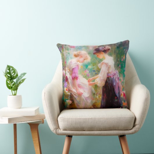 vriendschap kussen (Stoel)