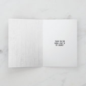 Vriendschap Lady bugs op Black Daisy Kaart (Binnen)