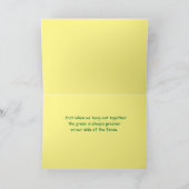 Vriendschap, landschap, boerderij scène, grappig,  kaart (Binnen)