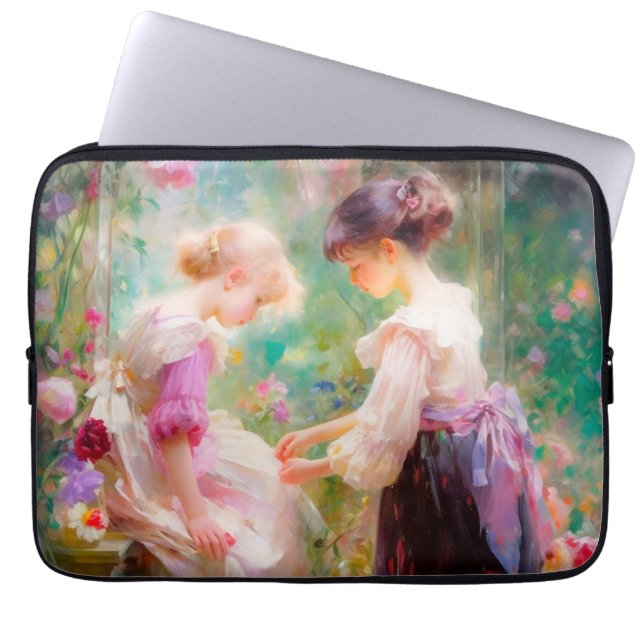 vriendschap laptop sleeve (Voorkant)