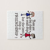 vriendschap legpuzzel (Horizontaal)