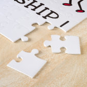 vriendschap legpuzzel (Zijkant)