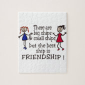 vriendschap legpuzzel (Verticaal)