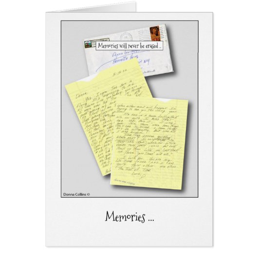 Vriendschap — Letter-Kaart (Voorkant)