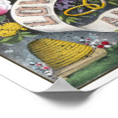  vriendschap, liefde en waarheid poster (Hoek)